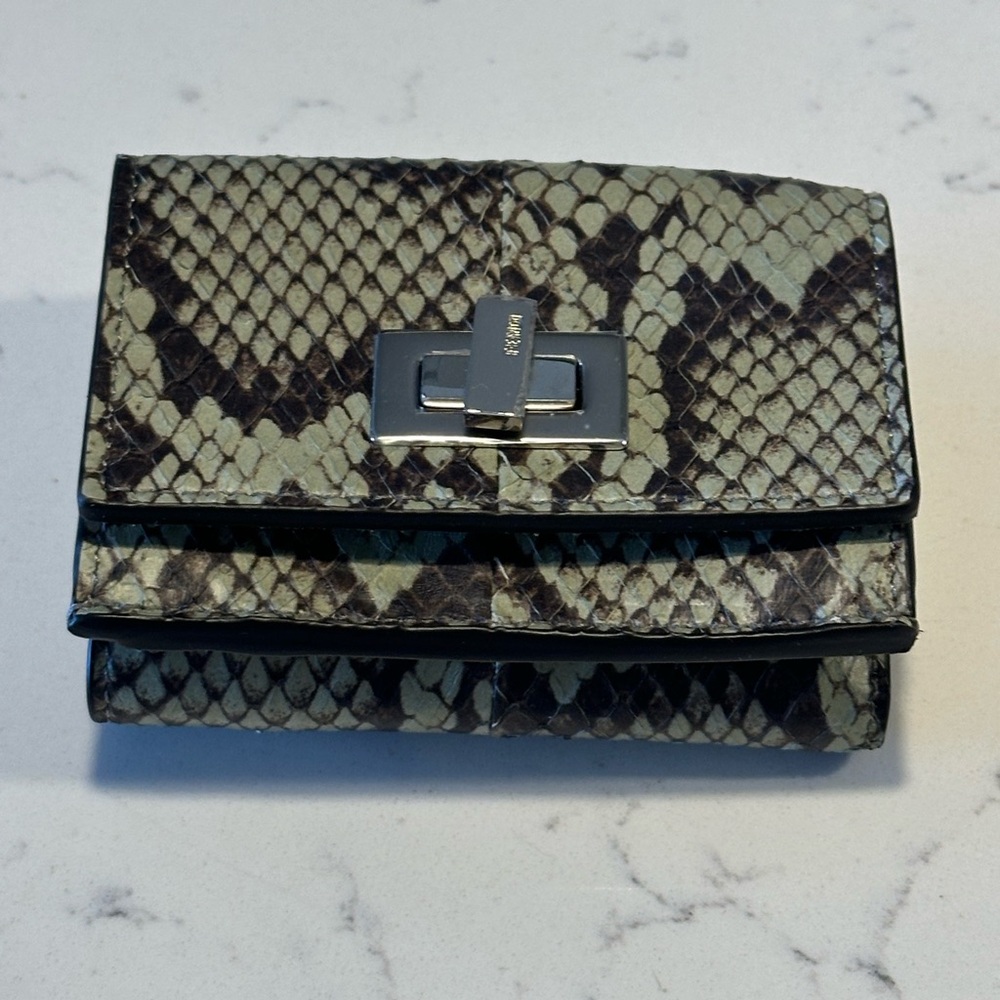 Snakeskin Pattern Wallet